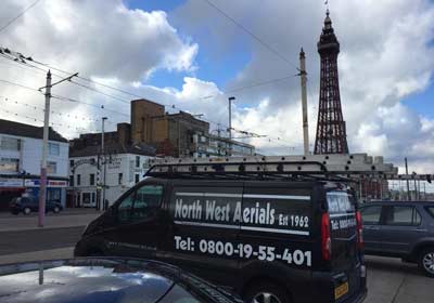 Blackpool Tower Van Picture
